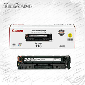 کارتریج فابریک canon 118-yellow